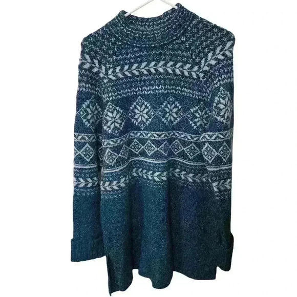 Style & Co. Sweaters - 300.Style. Co long sleeve mock turtleneck  Scandinavian sweater dress size small